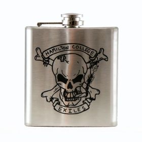 Custom Laser Engraved 6oz Flask