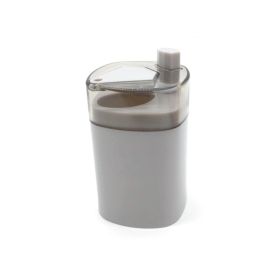 Semi-Automatic Pop up Toothpick Holder Dispenser (Color: Gray)